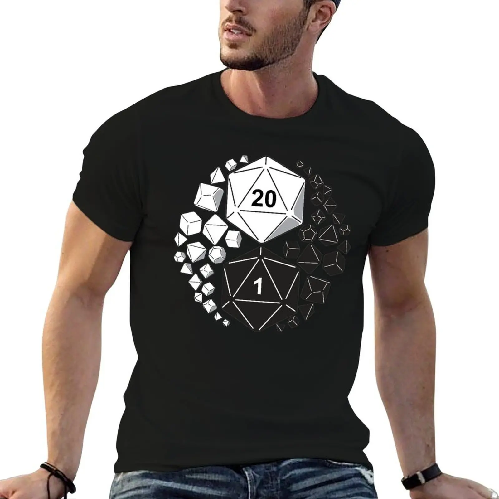 

man Yin Gaming T-Shirt shirts for t humor men shirts shirt funny g dark t t essential Yang