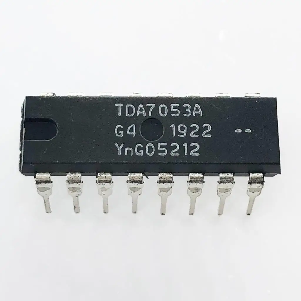 10pcs/lot TDA7053 TDA7053A DIP-16 In Stock