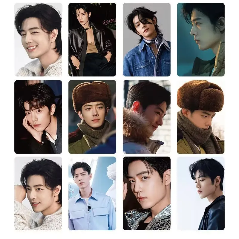 Xiao Zhan レーザー ミニ カード 55 最新のセルフプリント ポラロイド 3 インチ コレクターズ エディション ハード カード レーザー フラッシュなし