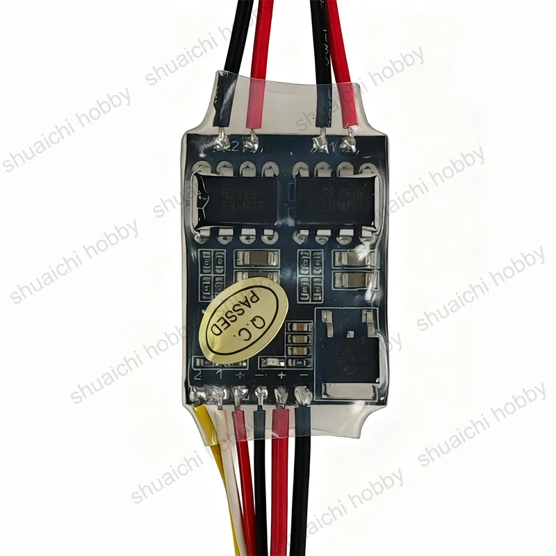 1PCS 6V-14V 2S-3S 7A Dual-channel/Single-channel Brushed Motor ESC with UBEC Output 5V 1.5A for RC Vehicles Boat Model Parts