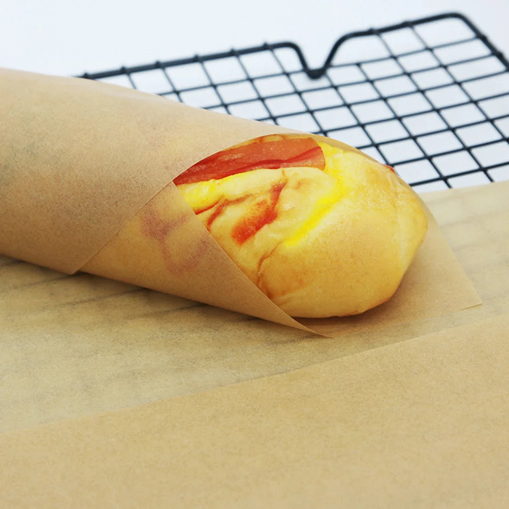 

100Pcs Safe Cooking Papers High-Temperature Resistant Non-Stick Baking Sheets Perfect for Home Kitchen and Professional Use