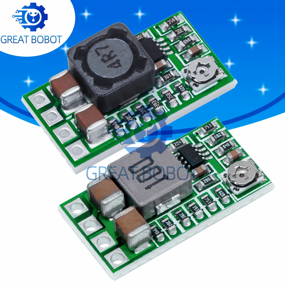 BS Mini DC-DC 12-24V To 5V 3A Step Down Power Supply Module Voltage Buck Converter Adjustable 97.5% 1.8V 2.5V 3.3V 5V 9V 12V
