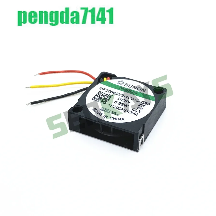 

pa SUNON 2006 5 В 2 см 20 мм 20x20x6 мм вентилятор 10800 об/мин ультратонкий вентилятор мини-вентилятор для ноутбука 3 провода FG MF20060V2-1C020-G99