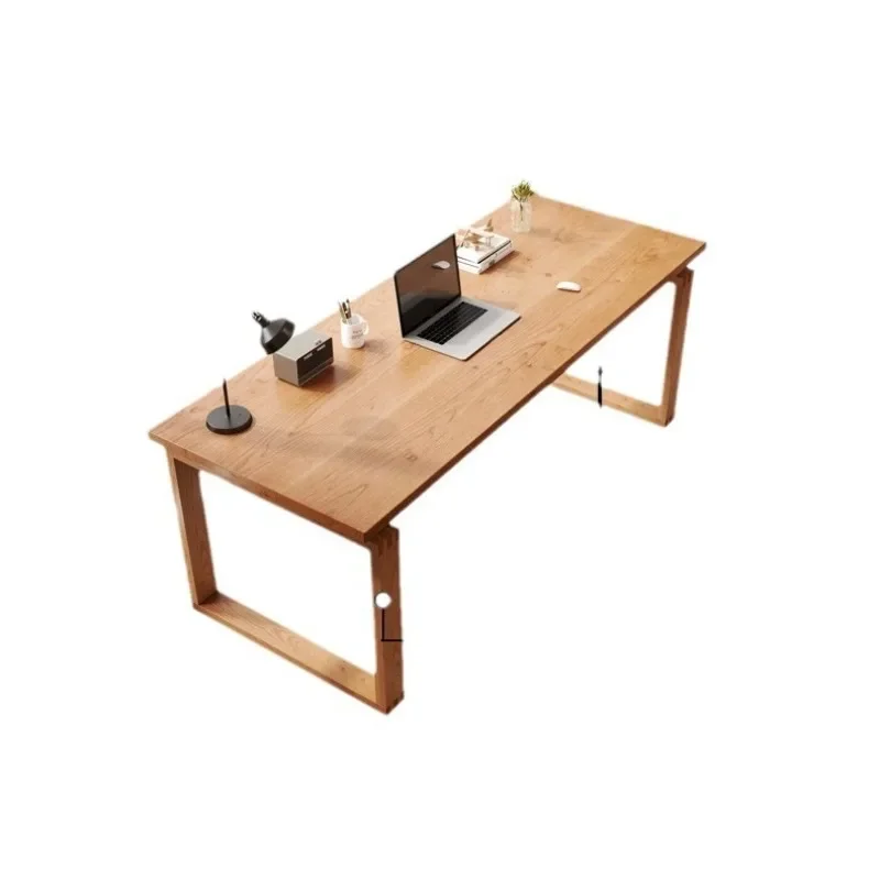 

Компьютерный стол из североамериканской вишневой древесины, устойчивый, утолщенный, 3,5 см, полностью из массива дерева.