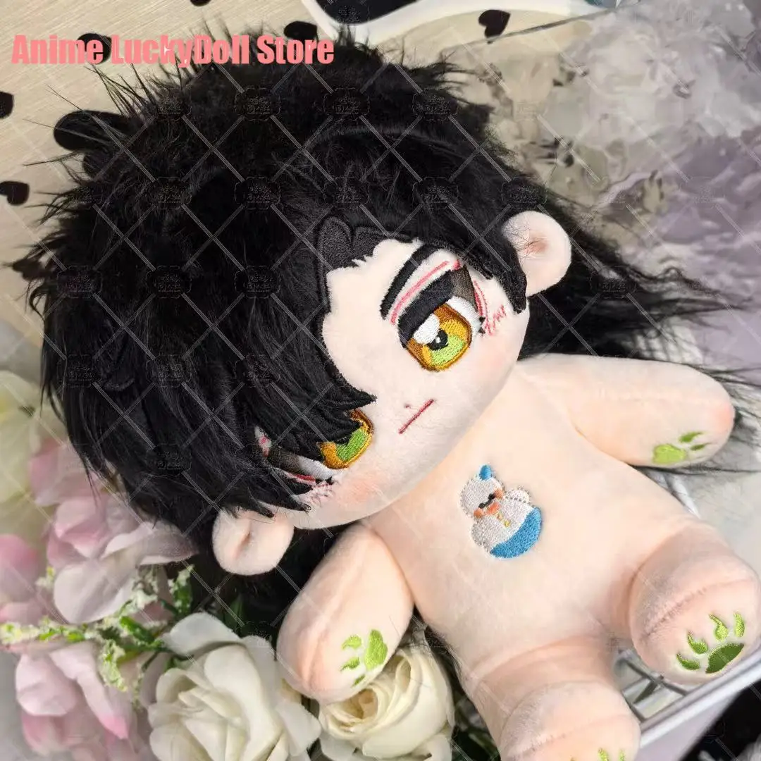 

Game Love and Deepspace Zayne Q Version 20CM Cute Plush Doll Body Dress Up Plushie Puppet Figure Christmas Present Cotton Doll