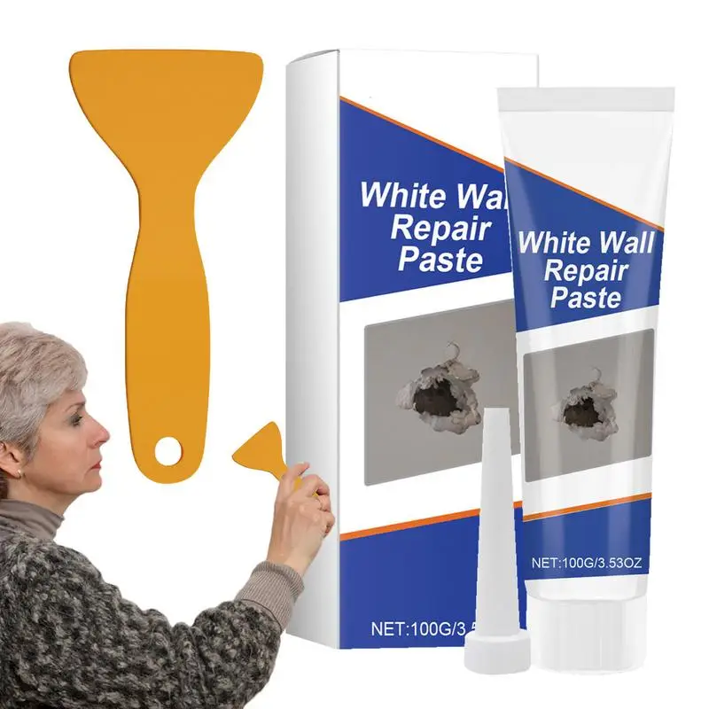 

Drywall Repair Kit Wall Repair Large Hole Patch Kit With Scraper Large Hole Drywall Patch Wall Mending Agent For Removing Wall