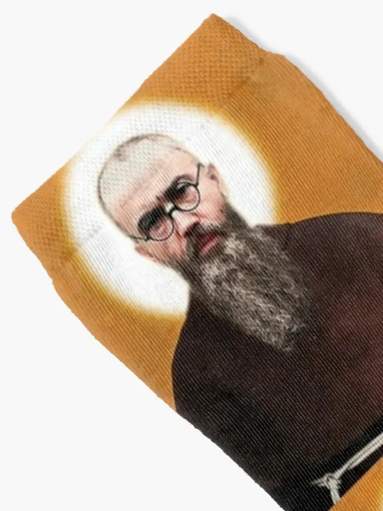 saint maximilian kolbe - Fun Catholic gifts and Christian gifts, priest, monk, franciscan, catholic gift shop and store. Socks