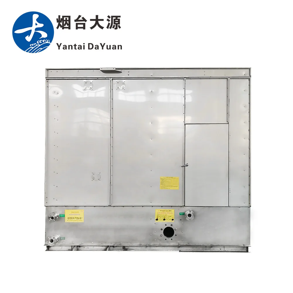 China Top Yantai Dayuan ODM OEM Industrial Evaporative Condenser Price Open Close Mini Cooling Tower