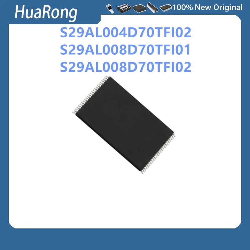 10Pcs/Lot S29AL004D70TFI02 S29AL004D70 S29AL008D70TFI01 S29AL008D70TFI02 S29AL008D70 TSOP48