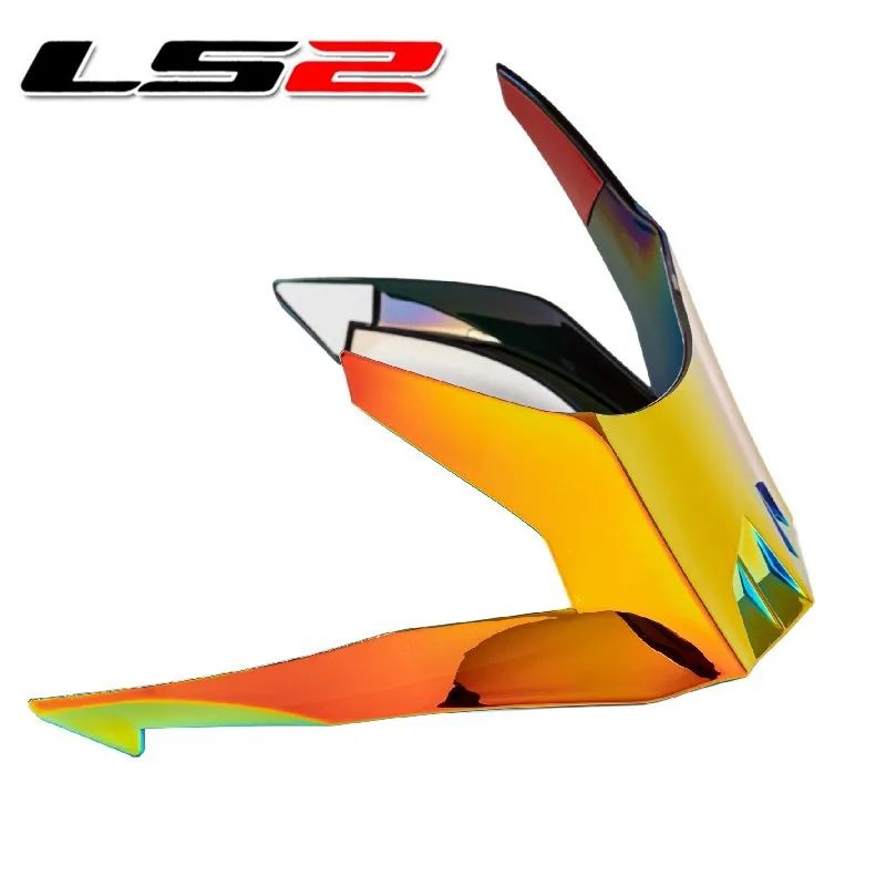 LS2 kask spoiler dla LS2 FF801 przepływu powietrza skrzydła oryginalne LS2 akcesoria LS2 części