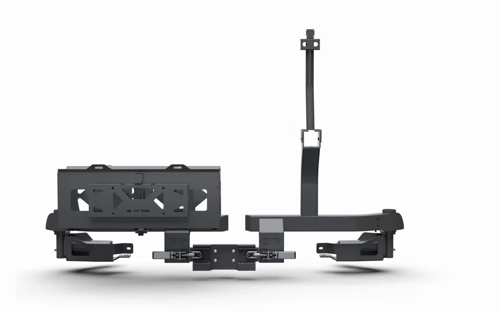 For Off-Road Style Heavy-Duty Spare Tire Carrier and Jerry Can Holder, All-Terrain Exploration Rear Modification Assembly