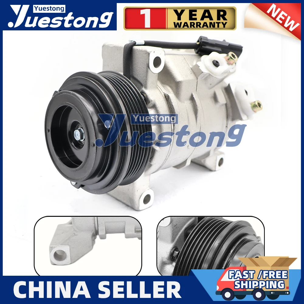 

For Chrysler Town Country Dodge Grand Caravan VW Routan 3.8L AC Air Conditioning Compressor 55111417 55111417AC 55111417AD