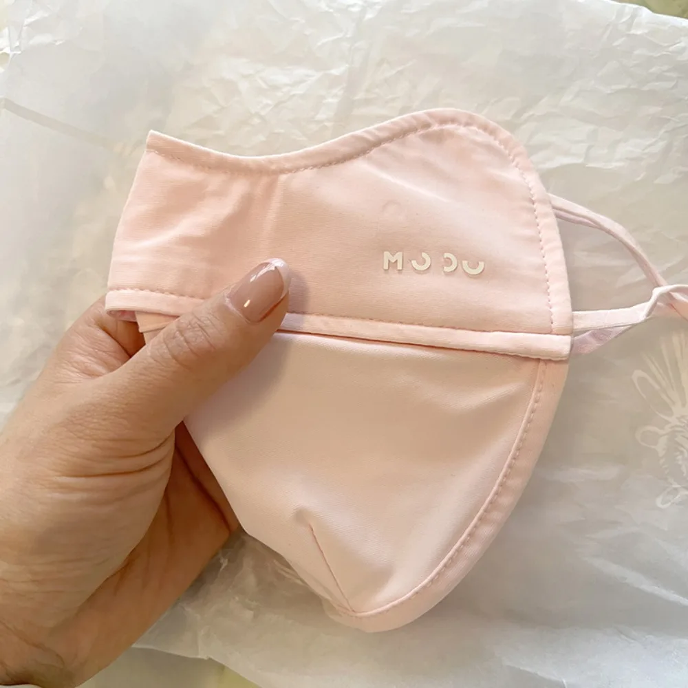 Mode ademend ijszijdemasker Anti-UV zonnebrandmasker Anti-zonnemasker Vier seizoenen