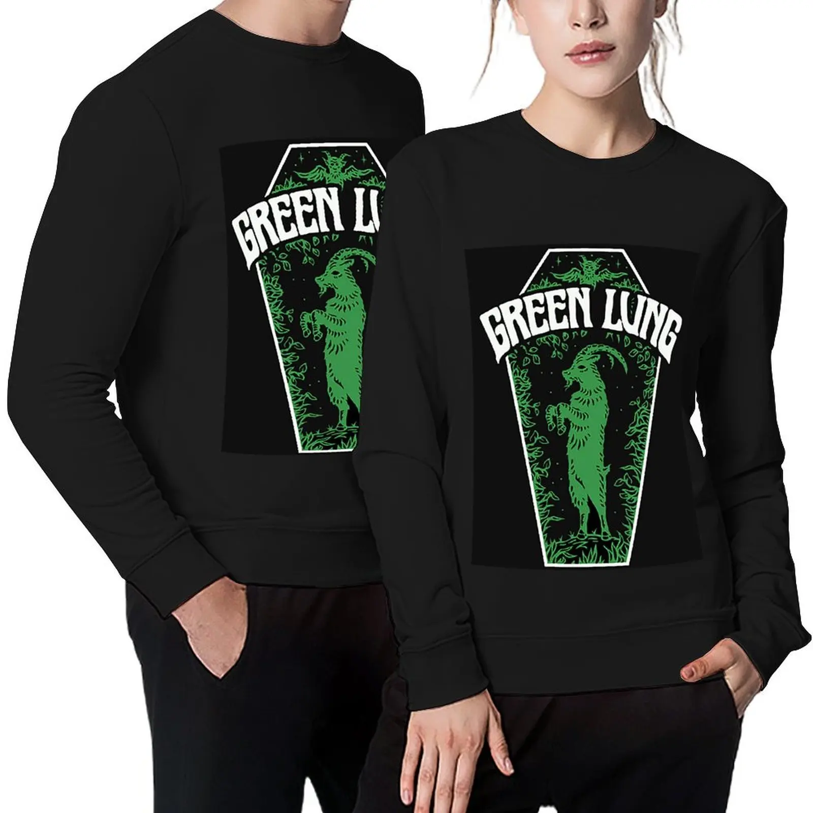 

green lung Pullover autumn clothes blouse men's autumn clothes graphic t shirts men winter man sweatshirt