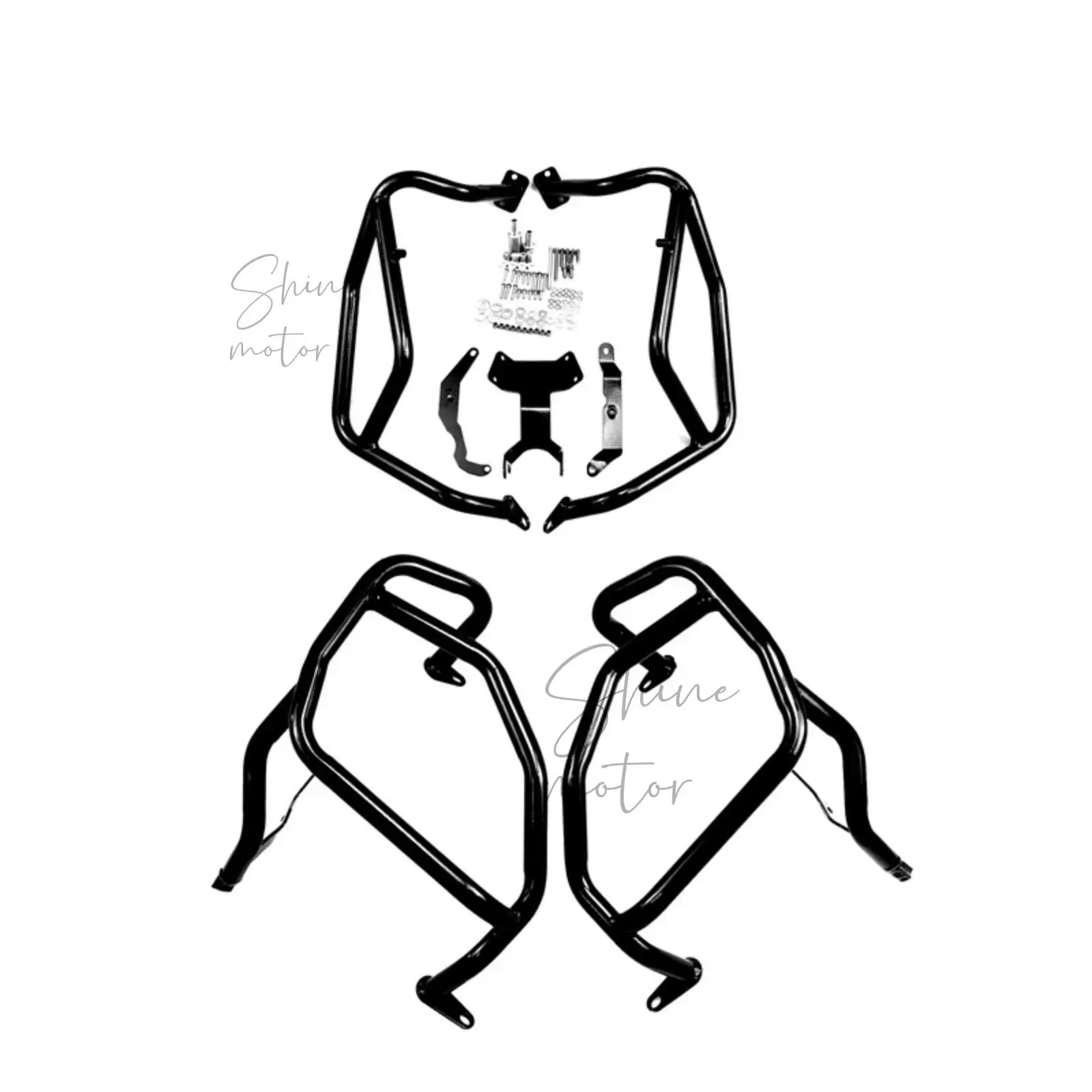 

Motorcycle Engine Guard Crash Bar Fuel Tank Protector Lower and Upper Kit For KTM 790ADV 890ADV 890R 2024