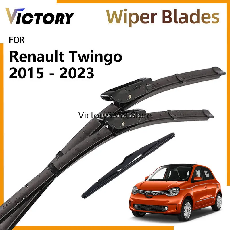 

Обвесы передних и задних щеток стеклоочистителя для Renault Twingo 3 III MK3 2015-2023 2021 2020 2019 2017 2016 Щетки для лобового стекла автомобиля