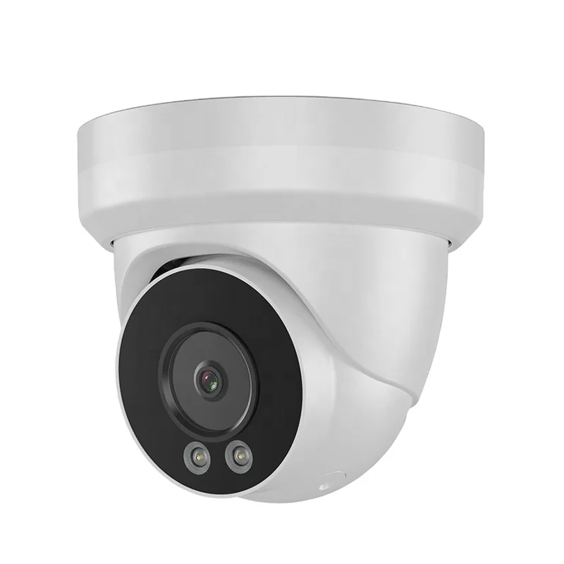 

2MP/5MP/8MP Smart F1.6 Полноцветный Poe IP-турель с двойным объективом 4k Камера видеонаблюдения Купольная IP-камера