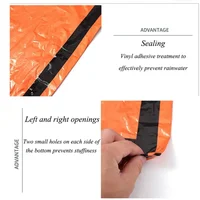 Portable Waterproof Emergency Survival Sleeping Bag Outdoor Camping Gear Thermal Sack First Aid Rescue Kit Mylar Blanket 3