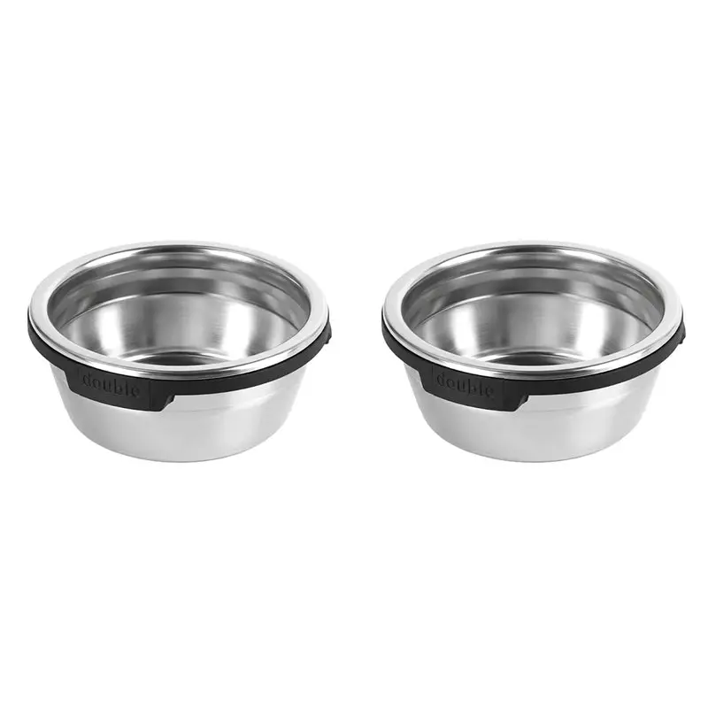 AFOURT-2X Double Cup Filter Basket For Ninja Luxe ES601 ES701, Coffee Pressurized Porous Filter