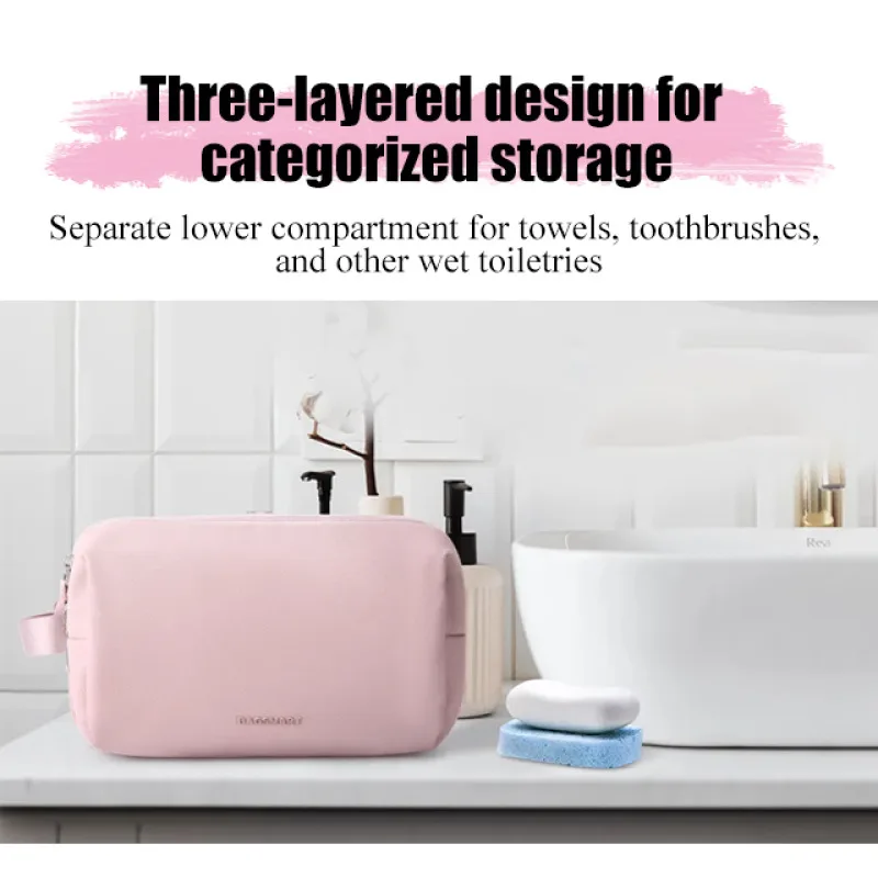 

Large Capacity Organizer Cosmetic Bag Travel Polyester Large Capacity