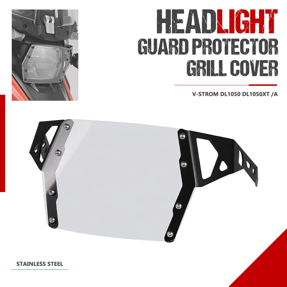 

FOR SUZUKI V-STROM DL1050 1050XT DL1050A 2019 -2021 2022 Motorcycle Accessorie Headlight Guard Lens Protection Front Lamp Cover