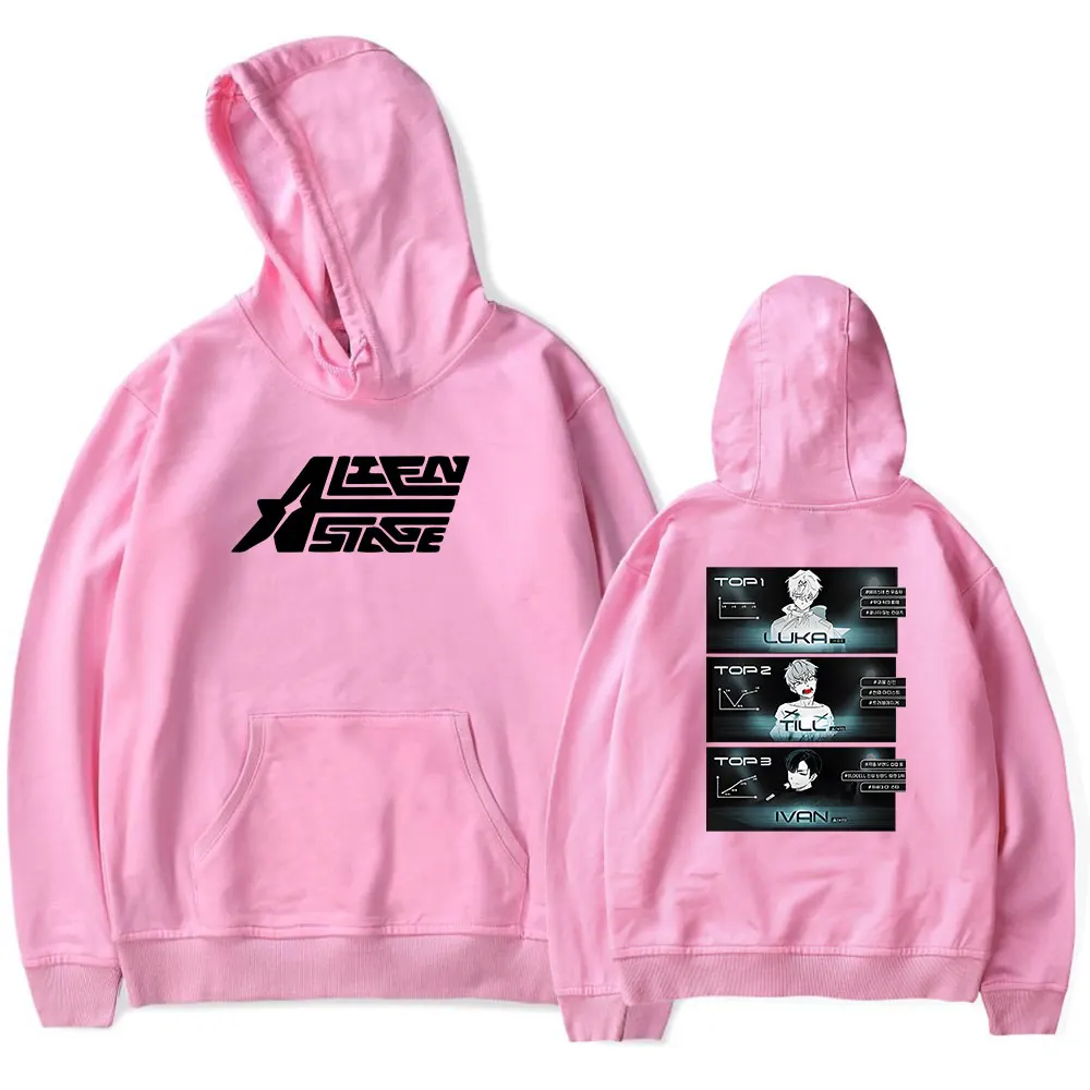 Толстовки с капюшоном Alien Stage Merch для мужчин и женщин, повседневная одежда с принтом