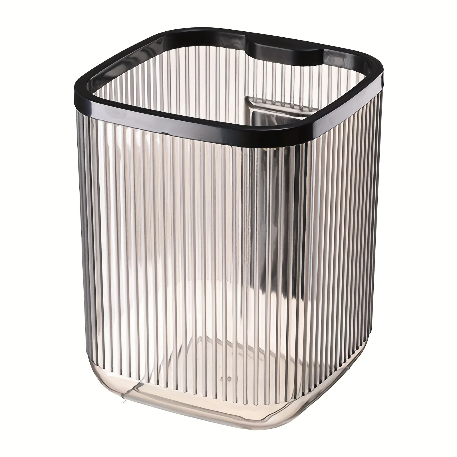 1pc Desktop Mini Desktop Trash Can Wide Mouth Easy Clean-Up Trash Can