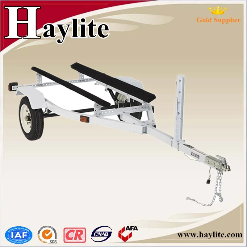 Full Hot Dip Galvanized Bunk Type Jetski Boat Trailer with CE Certificate