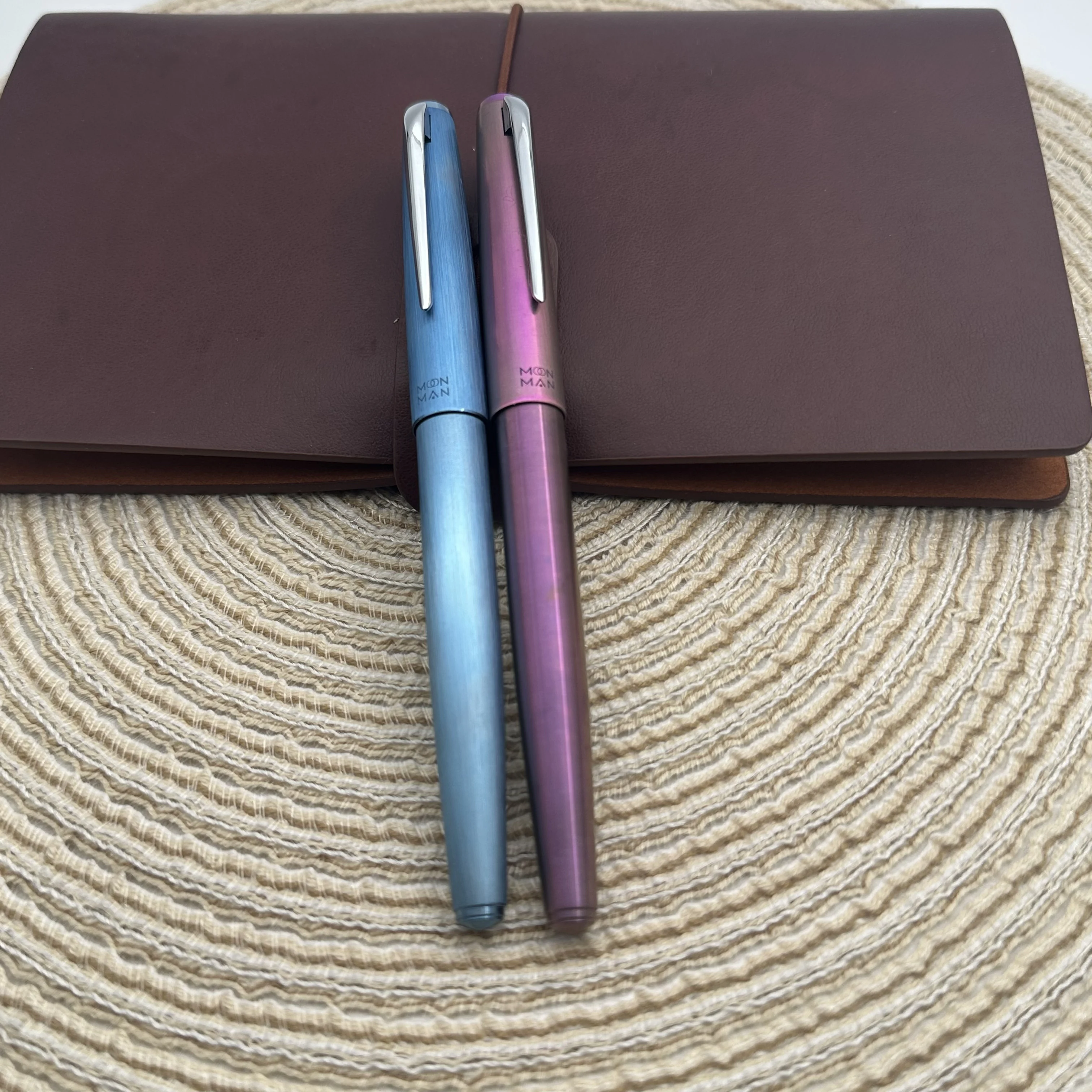 

Luxury Majohn Ti200 Titanium Alloy Metal Fountain Pen Fine Size 0.5mm With Converter Office Business Writing Ink Smooth Pen