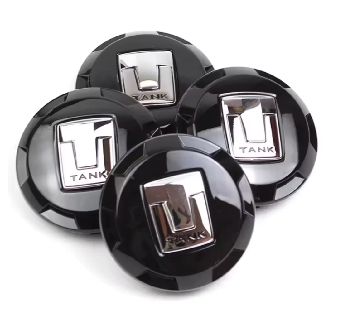 

4 units Wheel Hub Cover Hub Center Cover for Great Wall GWM TANK 300 TANK 400 TANK 700 (2 Types:With Logo /Without Logo)