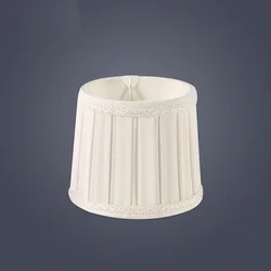 6 Pieces Beige White Lampshade E14 or Sandwich Bubble European Modern Chandelier Hand-folded Flapper LampShade