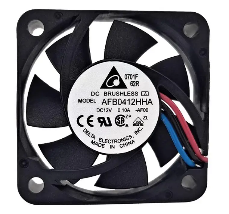 

Delta Electronics AFB0412HHA AF00 DC 12V 0.1A 40x40x10mm 3-Wire Server Cooling Fan