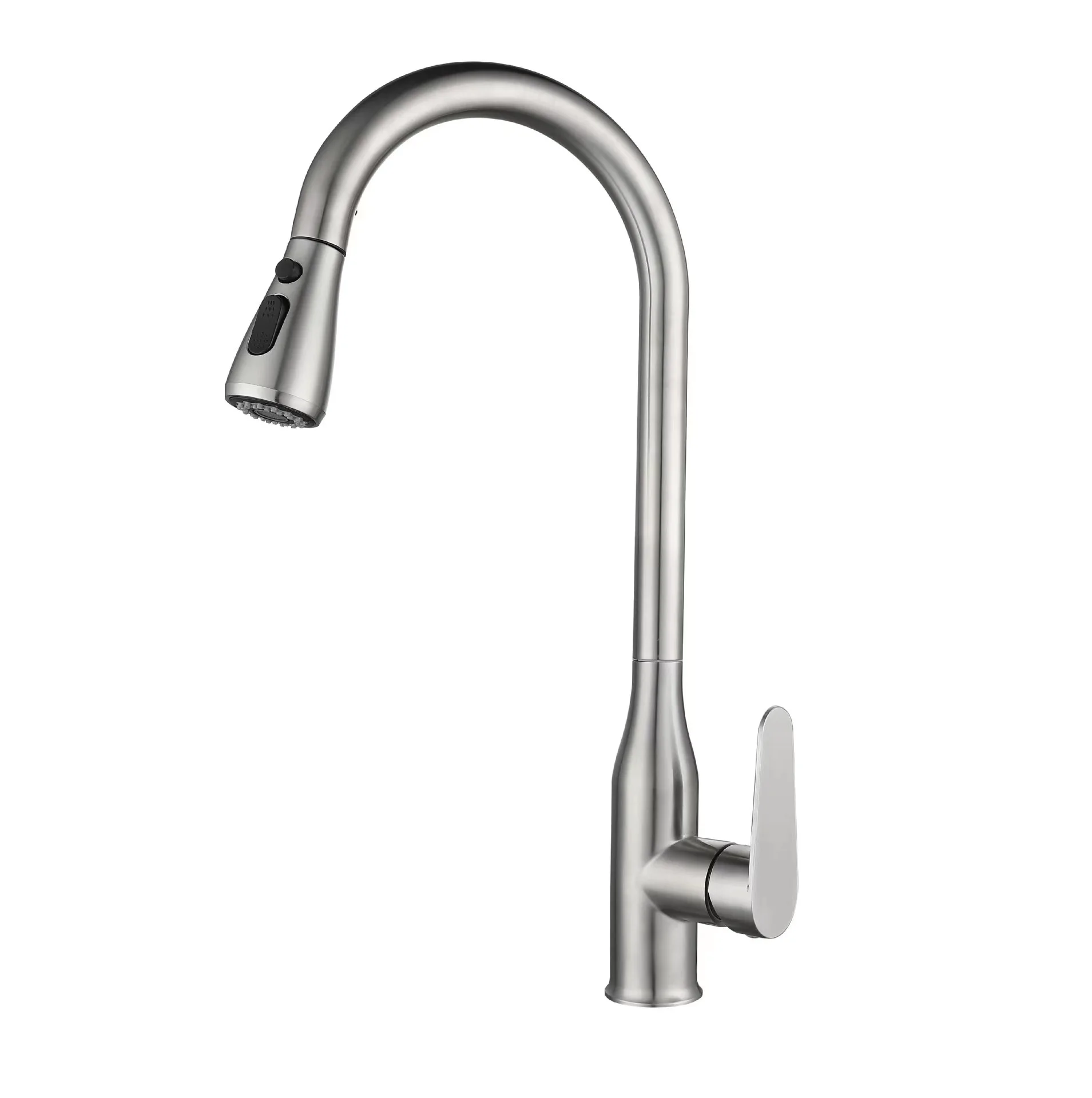 JEGUER Stainless Steel Kitchen Faucet with Pull-Down Sprayer, Hot/Cold Water Mixer, Anti-Rust & Easy Install