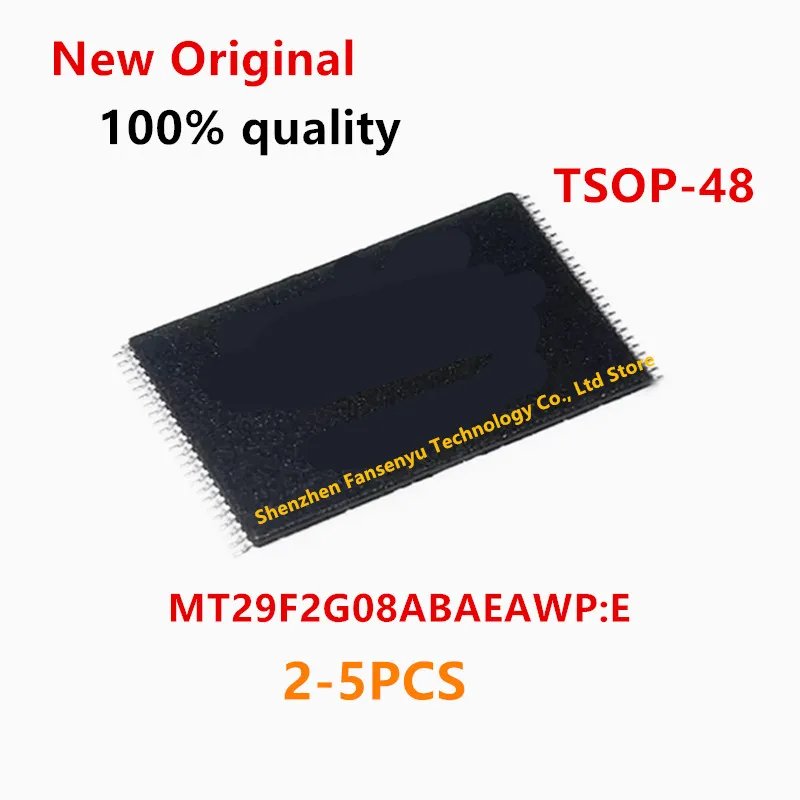 (2-5piece)100% New MT29F2G08ABAEAWP:E MT29F2G08ABAEAWP 29F2G08ABAEA tsop-48 Chipset