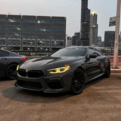 CSL Style Lemon Yellow DRL Daytime Running Lights For BMW F91 F92 F93 M8 G14 G15 G16 8Series 63119498647 63119498649 LED Chips
