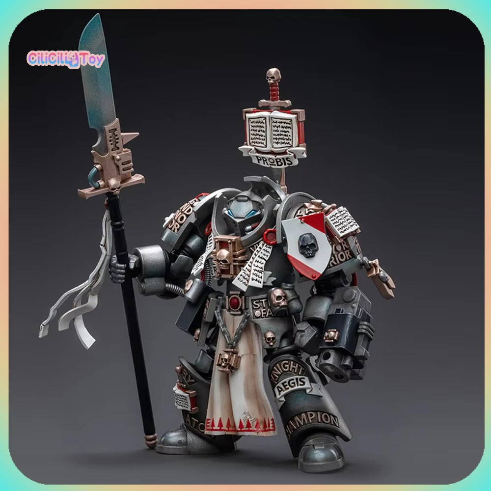 Genuine Joy Toy Warhammer 40k Anime Figure Grey Knights Terminator Jaric Thule Action Figure Collectible Toys Room Decor Gift