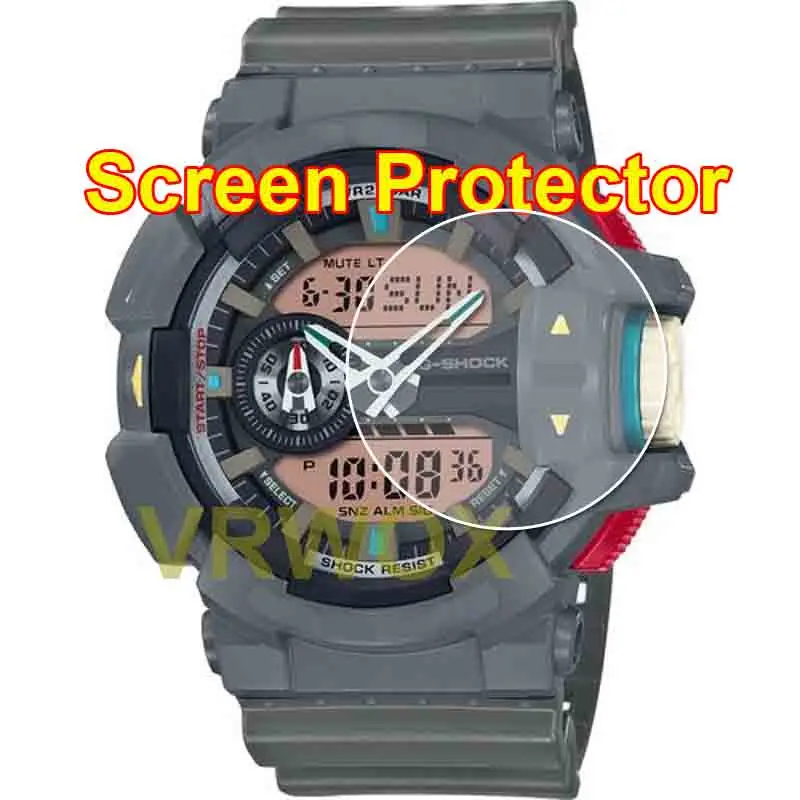 1PCS/2PCS/3PCS TPU Screen Protector For Watch GA-400 GBA-400  HProtector Nano Explosion-proof Film