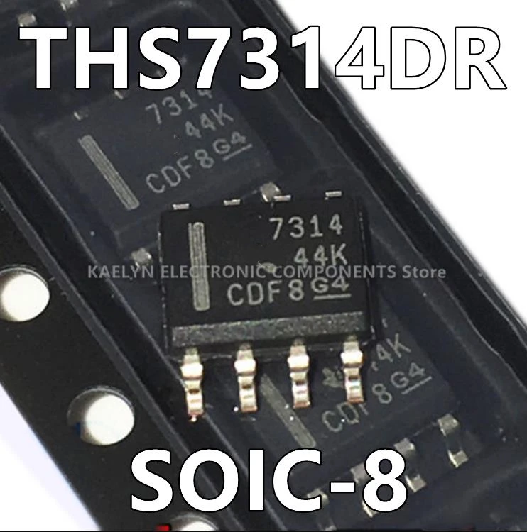 10Pcs/lot THS7314DR THS7314 Video Amp 3 Buffer 8-SOIC