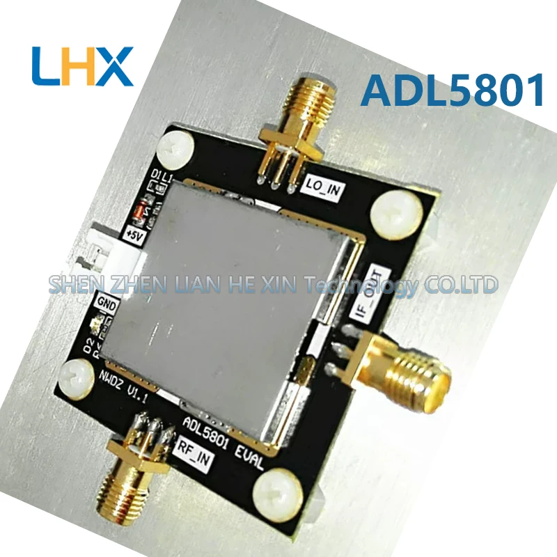 

New ADL5801 10M-6G dual balanced mixer module frequency converter up and down frequency conversion Balun coupling in stock