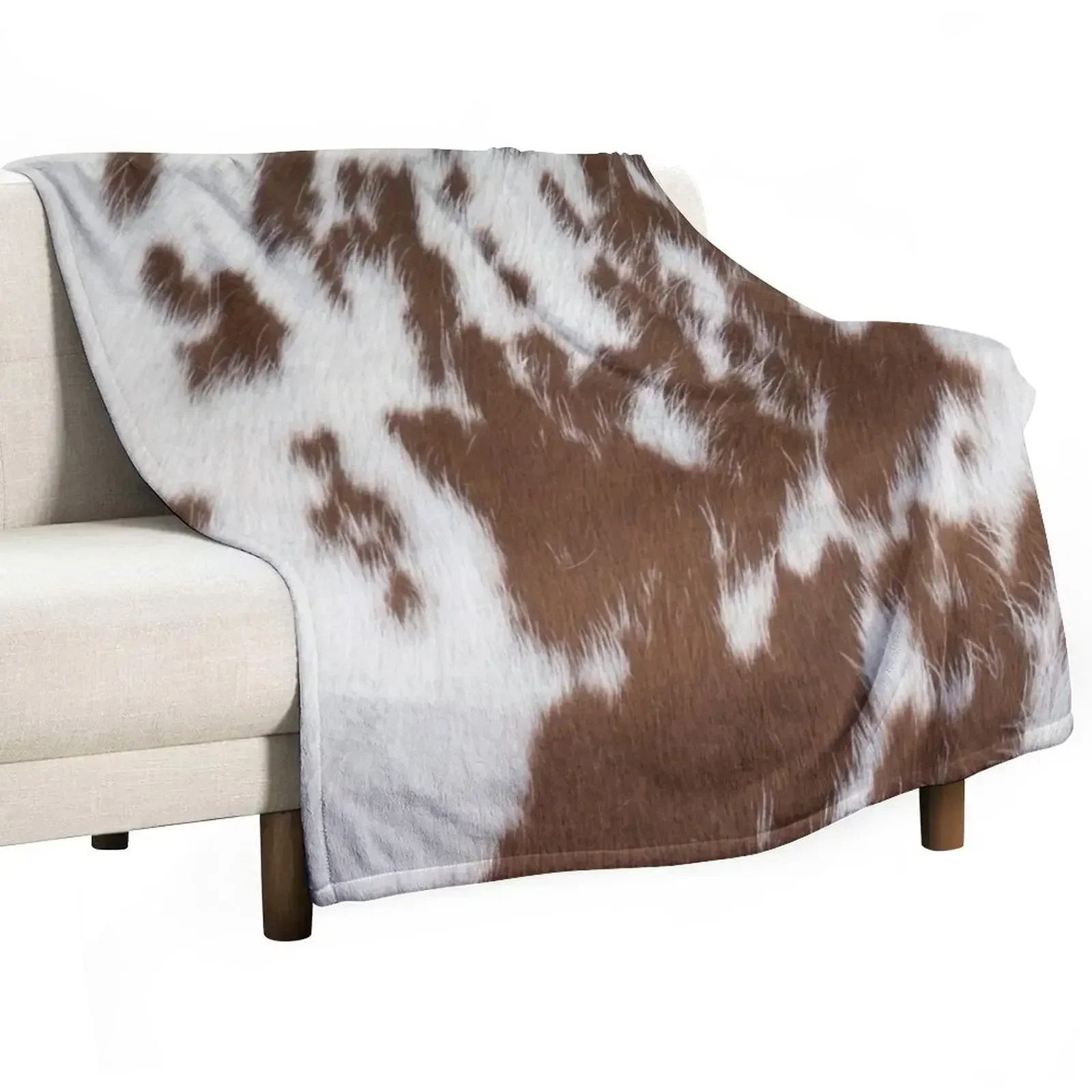 Cowhide fur, animal skin pattern Throw Blanket Giant Sofa Decorative Sofas Fashion Sofas Sleeping Bag Quilt Stuffeds Blankets