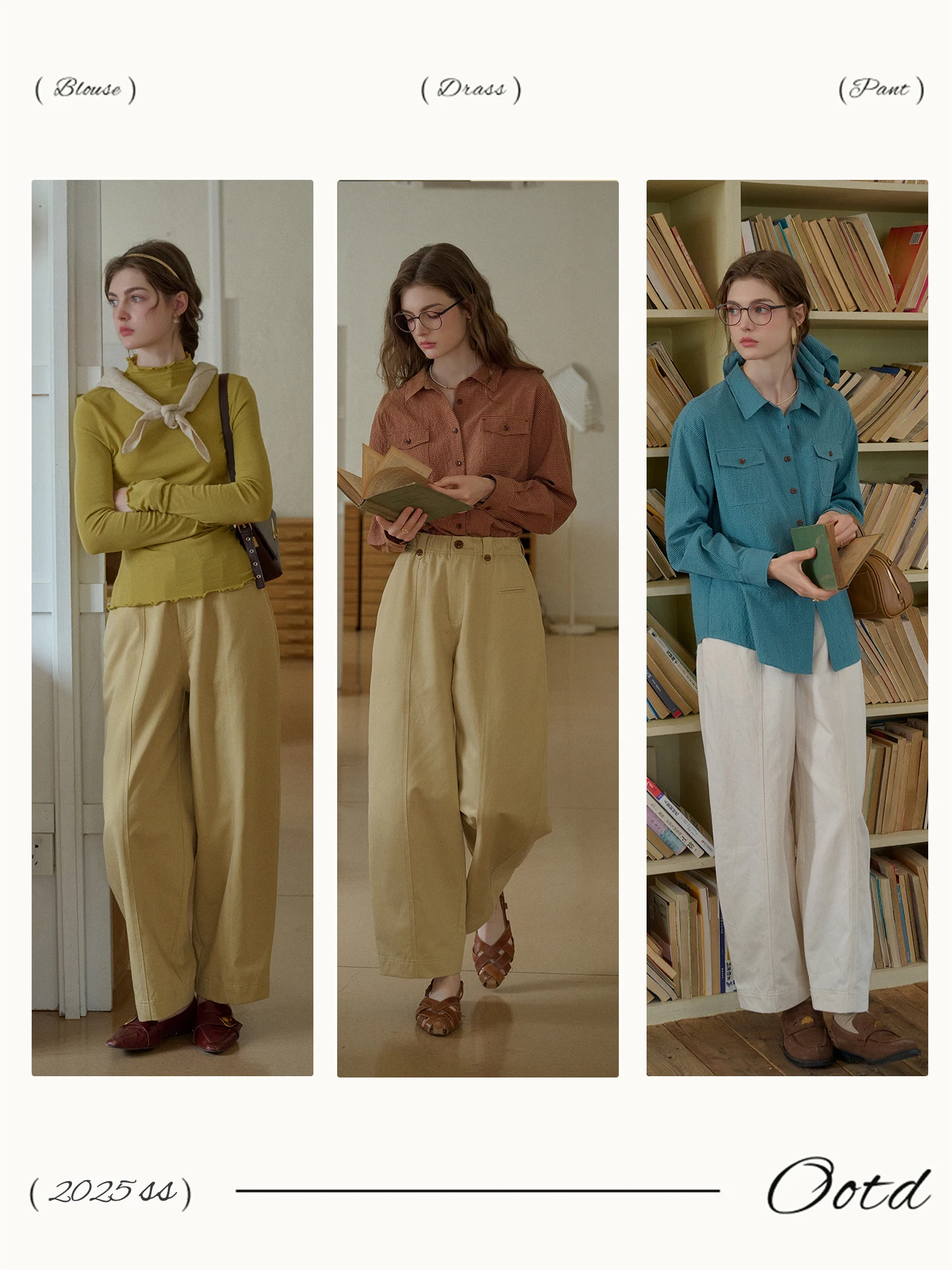 Slimming Casual Pants Long  Rutabaga Pants Women's High Waist Straight Leg Zipper Closure Cotton Blend Comfortable Fit
