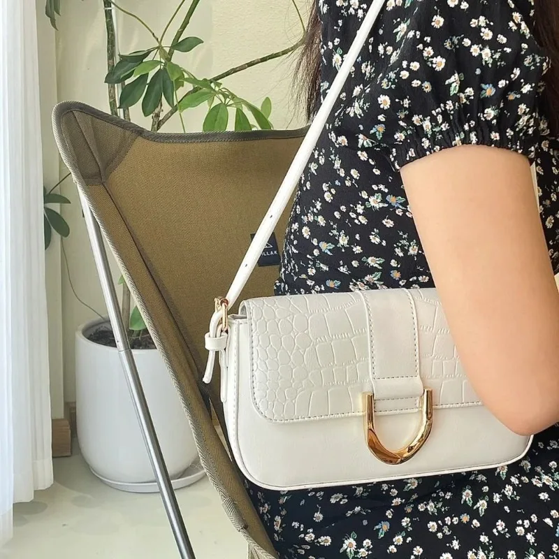 

Новая высококачественная модная универсальная ручная сумка на плечо с крокодиловым узором подмышками, изысканная, простая, темпераментная, универсальная