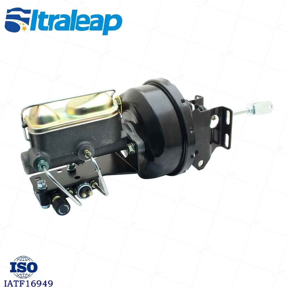 

For 1957-77 Ford F-100 Truck 7" Single Power Booster Brake Conversion Kit &Valve