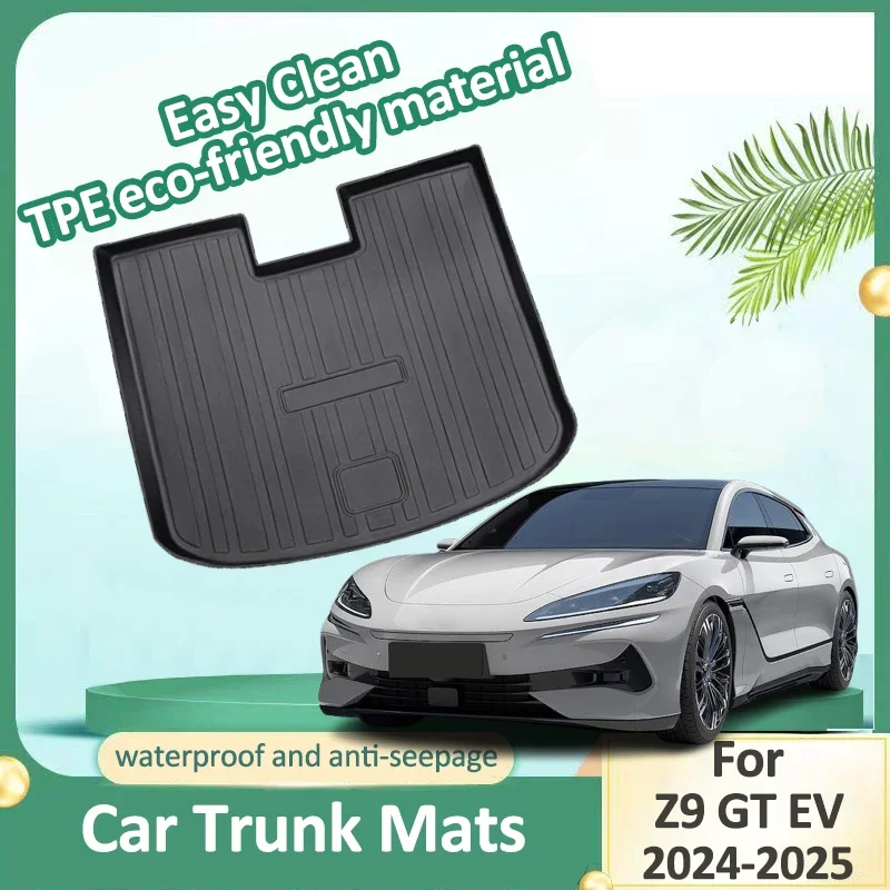 

Cargo Liner For Denza Z9 GT EV 2024 2025 Trunk Mat Trunk Rubber Carpet Cover Cargos Mats Interior Protect Car Mat Accessories