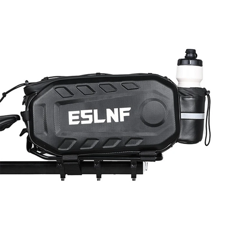 

17L Large Capacity Bicycle Carrier Bag Bike Foldable Rear Seat Bag Bike Rear Basket Waterproof Pannier Trunk Seat Saddle Bags