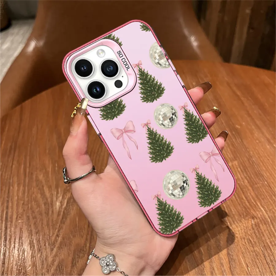 크리스마스 트리 리본 아이폰 17에서 11 프로 맥스 플러스용