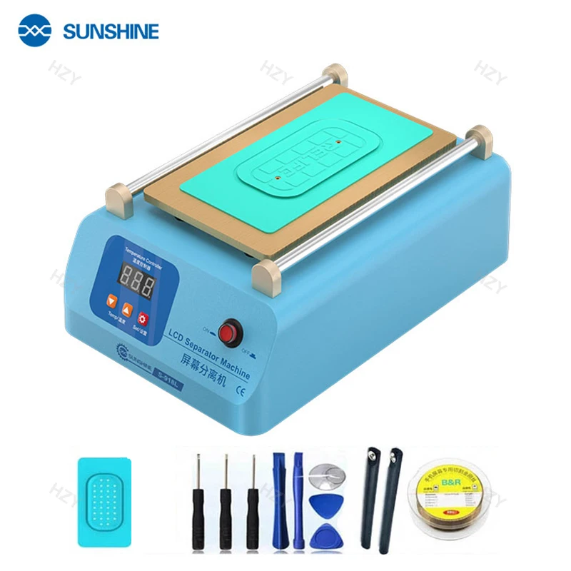 

SUNSHINE S-918L LCD Screen Separator for Mobile Phone 8 Inches Repair Super Suction Screen Repair Separation Machine