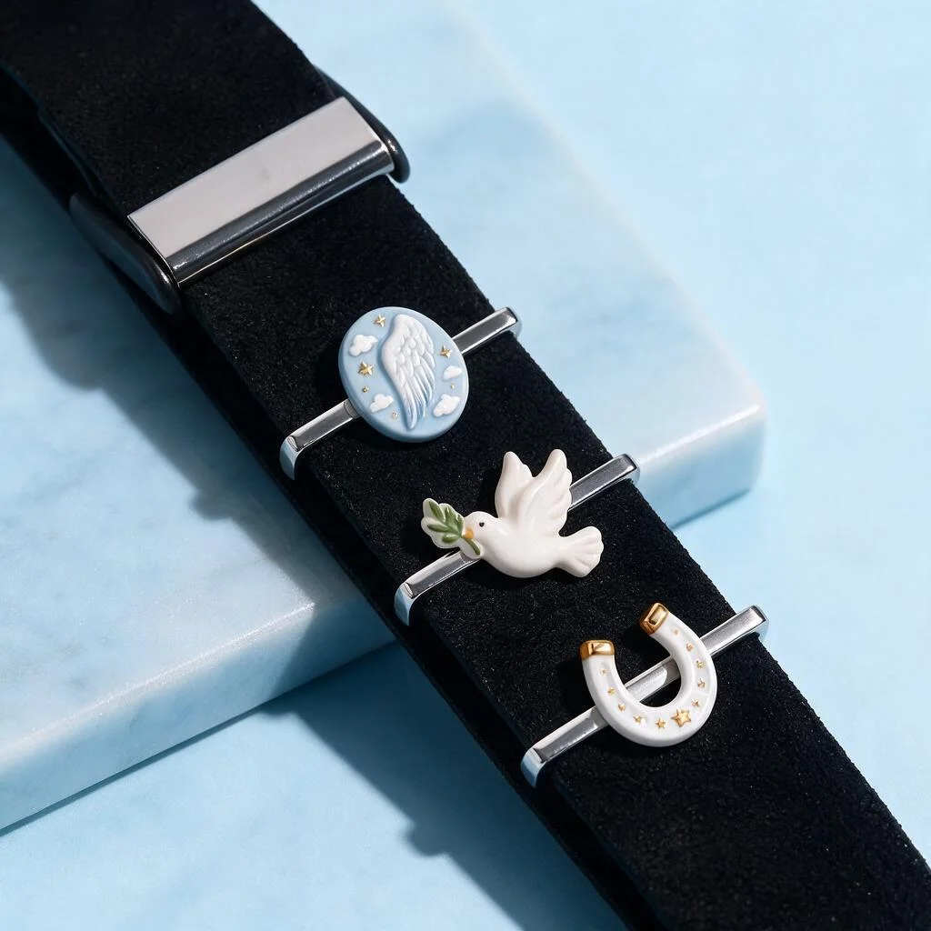 Compatible with WHOOP 5.0 Band Buckle Pendant DIY Decorative Charm Wrist Strap Personalization Accessory