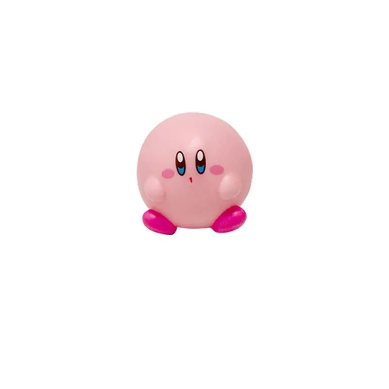 8 Stks/set Nieuwe Kawaii Kirby Speelgoed Roze Cartoon Kirby Vriend 2 Anime Spel Schattige Actie Figuur Decor Pop Kerstcadeau Voor Kinderen