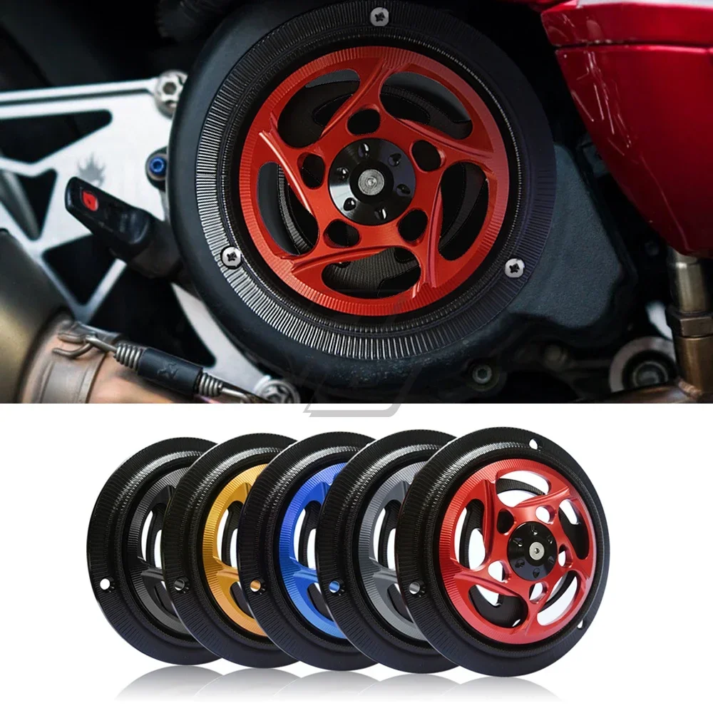 Motorcycle accessories For Vespa Sprint Primavera 150 125 2013-2022 Motorcycle Accessories Rotating Engine Cover Protector